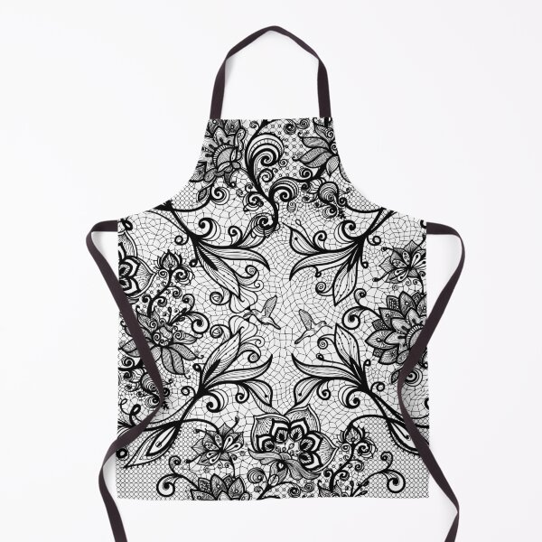Item preview, Black Lace - Elegant Floral Pattern designed and sold by Neonyx2020.