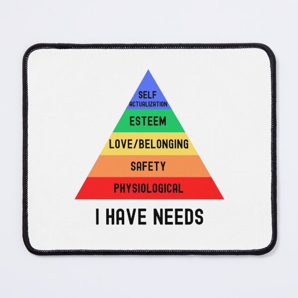 Item preview, I Have Needs | Maslow's Hierarchy Of Needs | Developmental Psychology | Cognitive Psychology | Clinical Psychology | Abnormal Psychology designed and sold by jadedscientist.