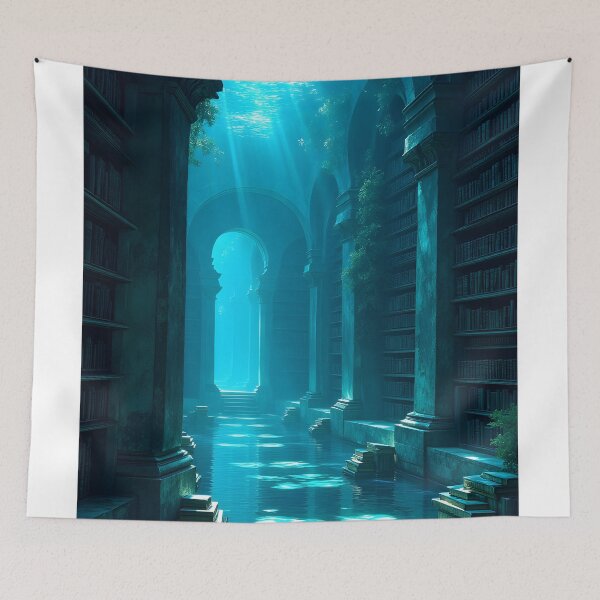 Item preview, Sanctuary of Forgotten Knowledge designed and sold by oanaunciuleanu.