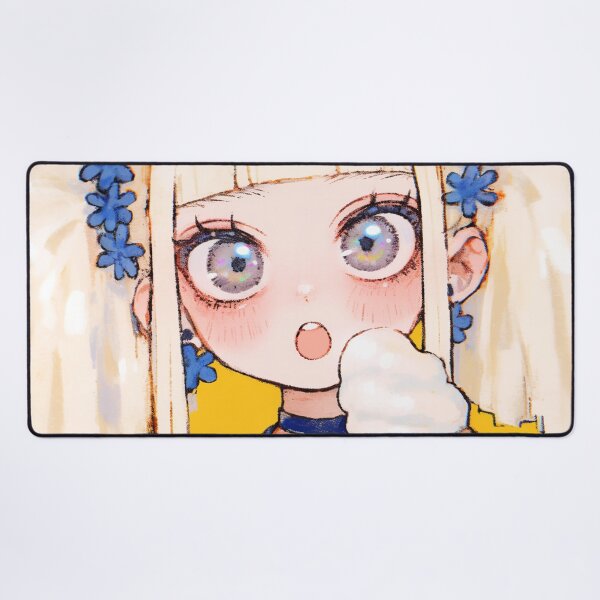 Item preview, Blonde Anime Girl with Ice Cream designed and sold by bubblegoth.