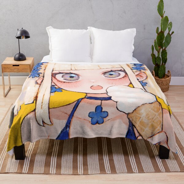 Item preview, Blonde Anime Girl with Ice Cream designed and sold by bubblegoth.