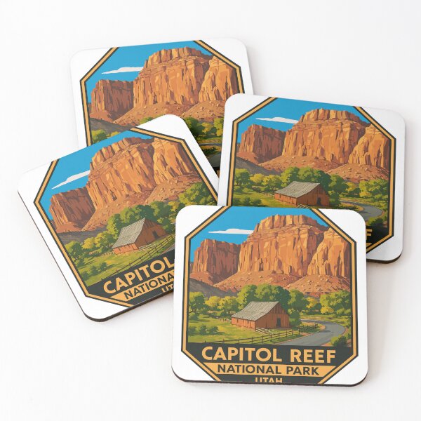 Item preview, Capitol Reef National Park Utah Sticker designed and sold by Ismeal Von.