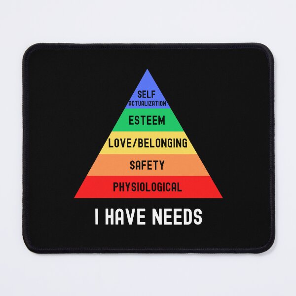 Item preview, I Have Needs | Maslow's Hierarchy Of Needs | Cognitive Psychology | Developmental Psychology | Clinical Psychology | Social Psychology | Abnormal Psychology designed and sold by jadedscientist.