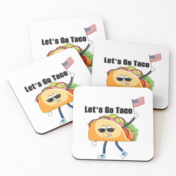 Item preview, Let’s Go Tacos – Funny Mexican Food Lover Design designed and sold by Essafi  ⭐️⭐️⭐️⭐️⭐️⭐️.