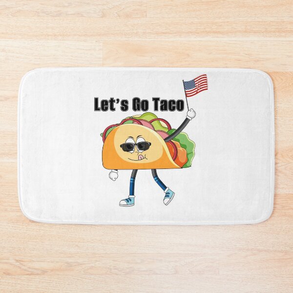 Item preview, Let’s Go Tacos – Funny Mexican Food Lover Design designed and sold by Essafi  ⭐️⭐️⭐️⭐️⭐️⭐️.