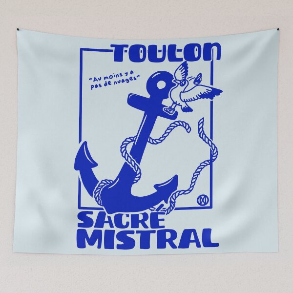 Item preview, Sacred Mistral of Toulon designed and sold by petiteToulon.