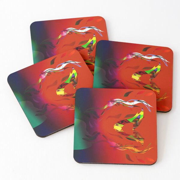 Item preview, Myriad colours abstract art designed and sold by Grant Wilson.