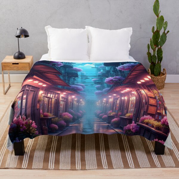 Item preview, Twilight Blossom Alley designed and sold by oanaunciuleanu.
