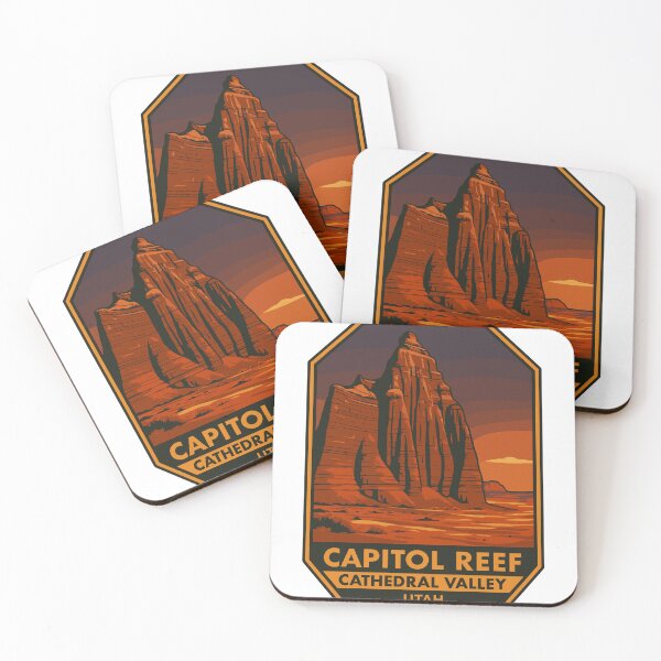 Item preview, Capitol Reef National Park Utah Sticker designed and sold by Ismeal Von.