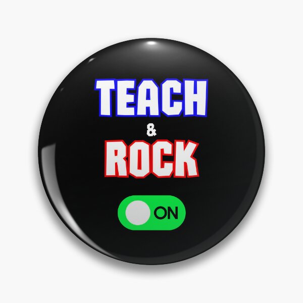 Item preview, Teach & Rock On. designed and sold by YouTeeShirt.