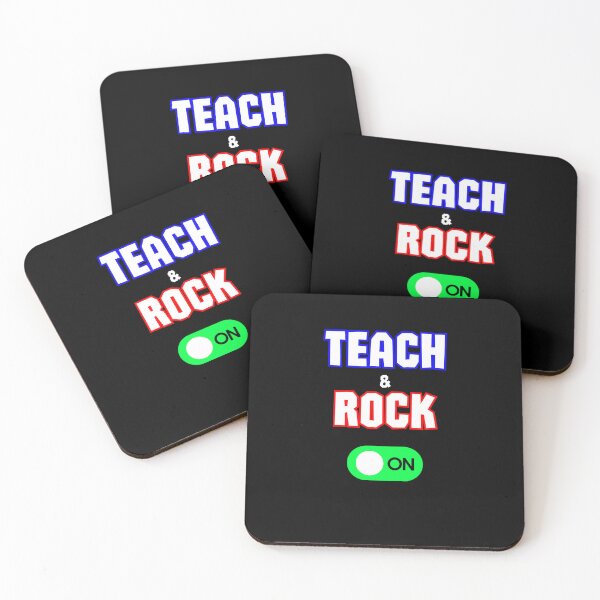 Item preview, Teach & Rock On. designed and sold by YouTeeShirt.