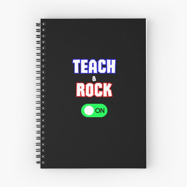 Item preview, Teach & Rock On. designed and sold by YouTeeShirt.