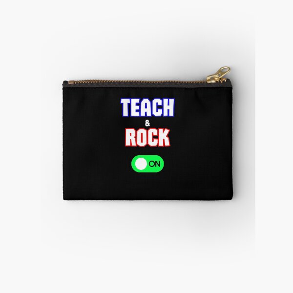 Item preview, Teach & Rock On. designed and sold by YouTeeShirt.