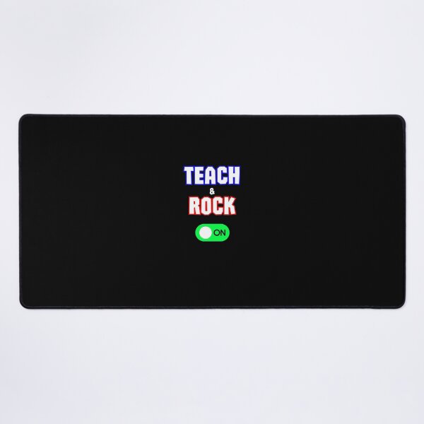 Item preview, Teach & Rock On. designed and sold by YouTeeShirt.