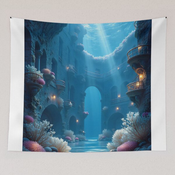 Item preview, Underwater Sanctuary of Light designed and sold by oanaunciuleanu.