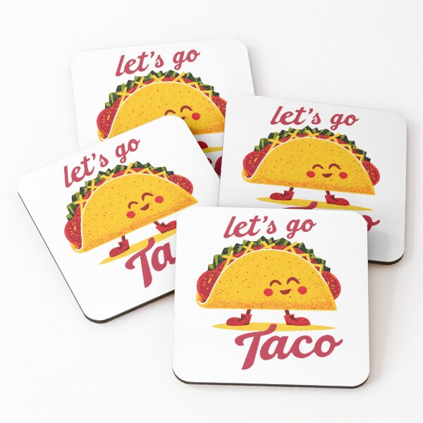 Item preview, Let’s Go Taco – Funny Vintage Taco Character with Retro Vibes designed and sold by Kollibri.