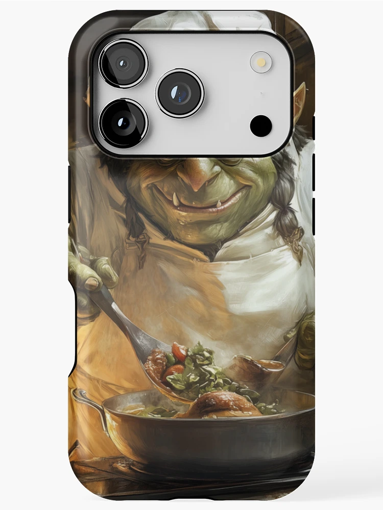 Thumbnail 1 of 4, iPhone Case, Orc Chef designed and sold by Rtymer.