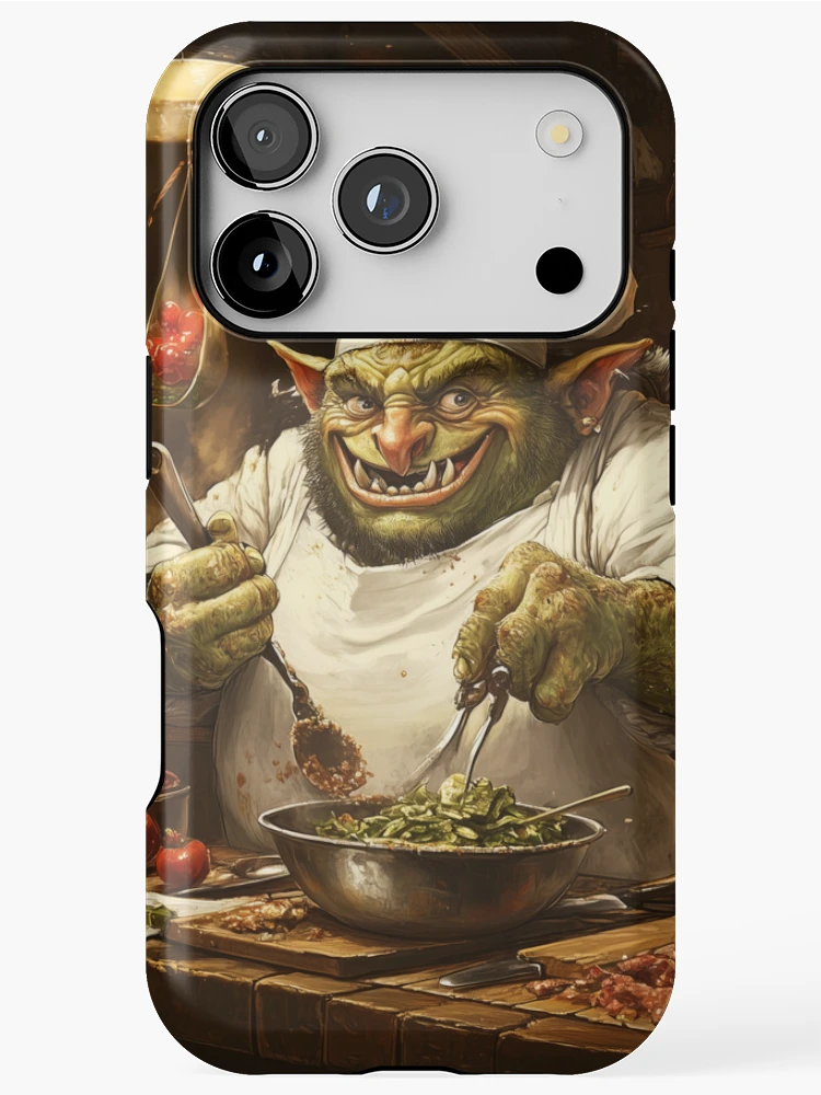 Thumbnail 1 of 4, iPhone Case, Orc Chef designed and sold by Rtymer.