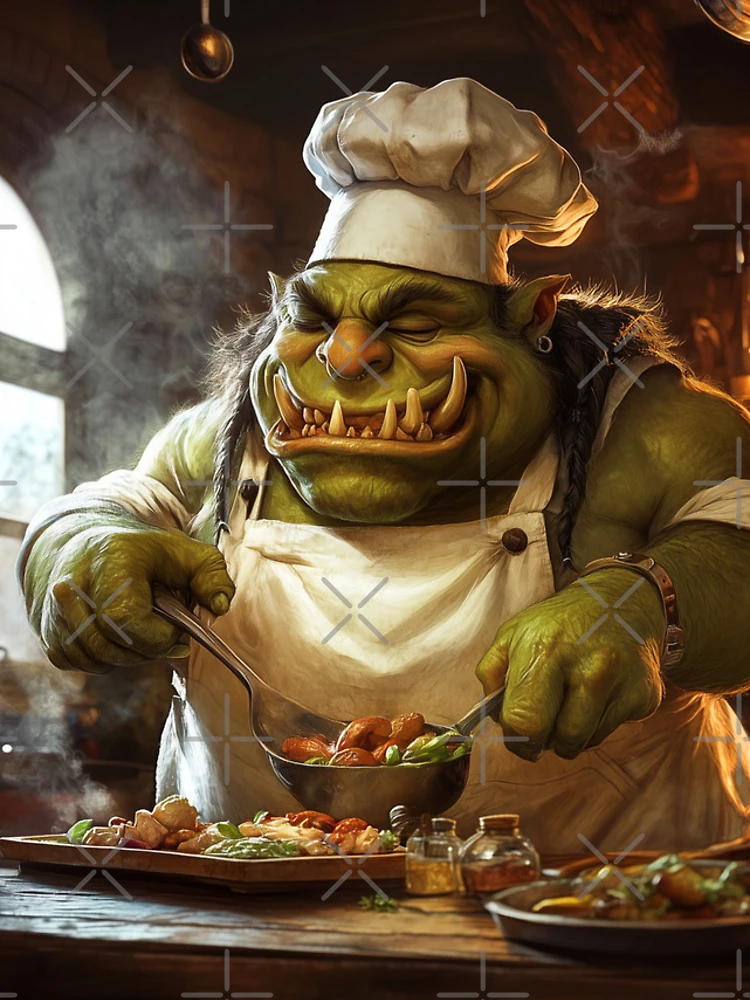 Thumbnail 4 of 4, iPhone Case, Orc Chef designed and sold by Rtymer.