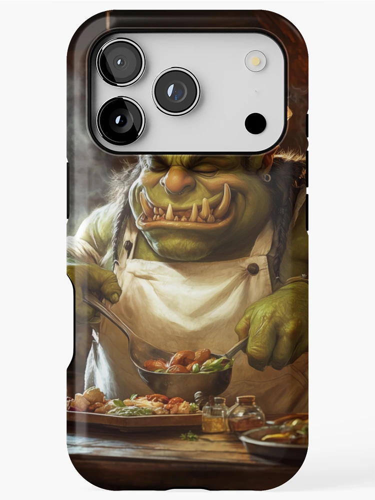 Thumbnail 1 of 4, iPhone Case, Orc Chef designed and sold by Rtymer.