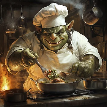 Artwork thumbnail, Orc Chef by Rtymer