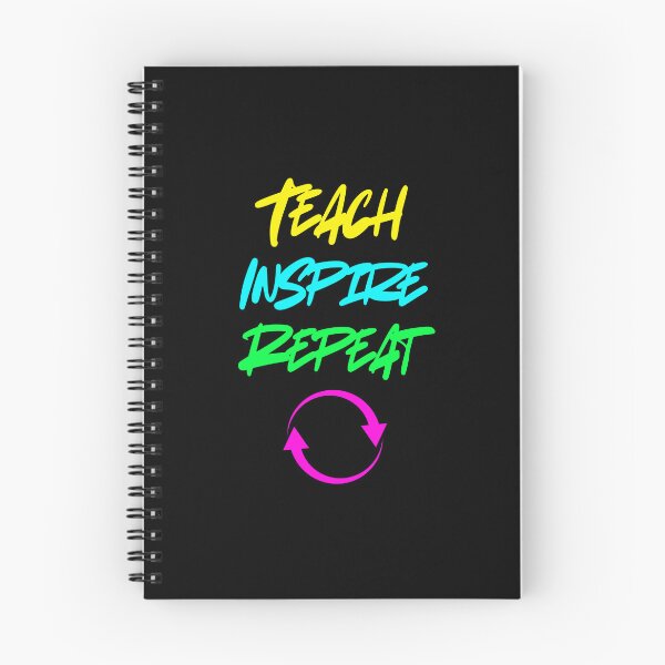 Item preview, Teach. Inspire. Repeat. designed and sold by YouTeeShirt.