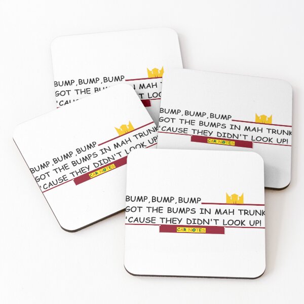 Item preview, Bump, bump, bump designed and sold by PickYerSticker.