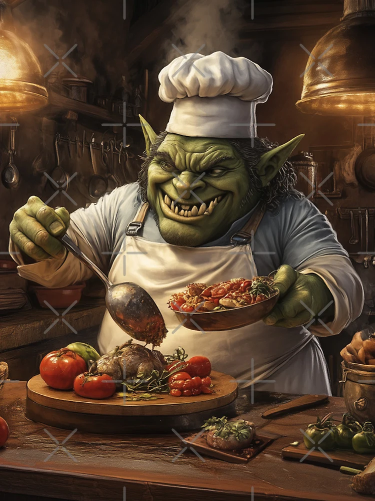 Thumbnail 4 of 4, iPhone Case, Orc Chef designed and sold by Rtymer.