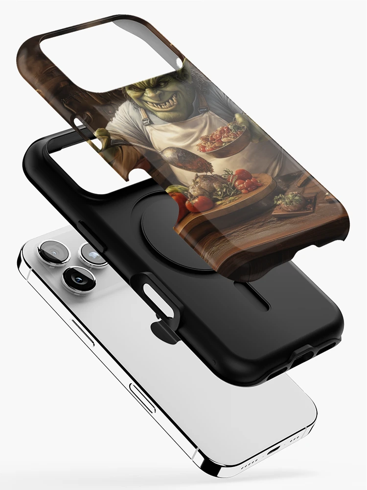 Thumbnail 2 of 4, iPhone Case, Orc Chef designed and sold by Rtymer.