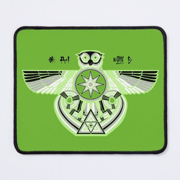 Item preview, Inana/Ishtar Owl Banner - Agender Edition designed and sold by CaffeineCraftedCreations.