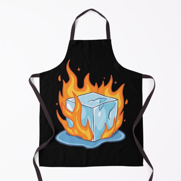 Item preview, Burning Ice Cube - Ice on Fire designed and sold by Memaita.