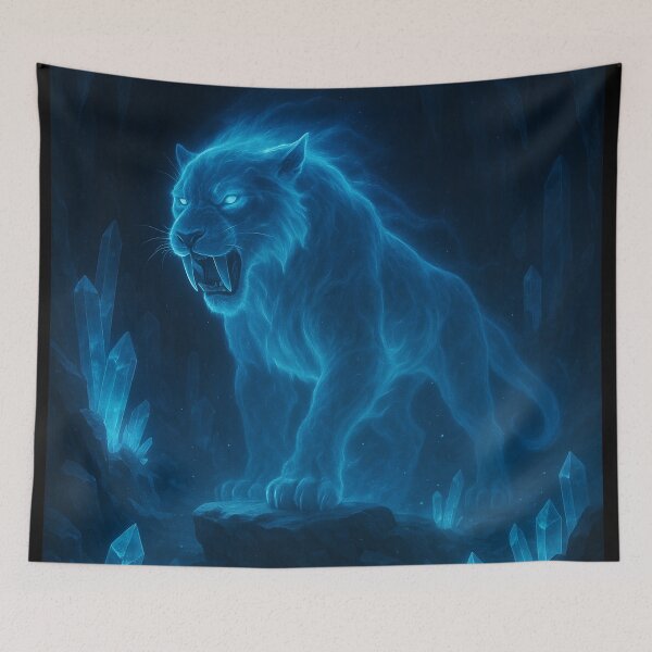 Item preview, Spectral SaberTooth in the Crystal Cavern designed and sold by PixelPunx.