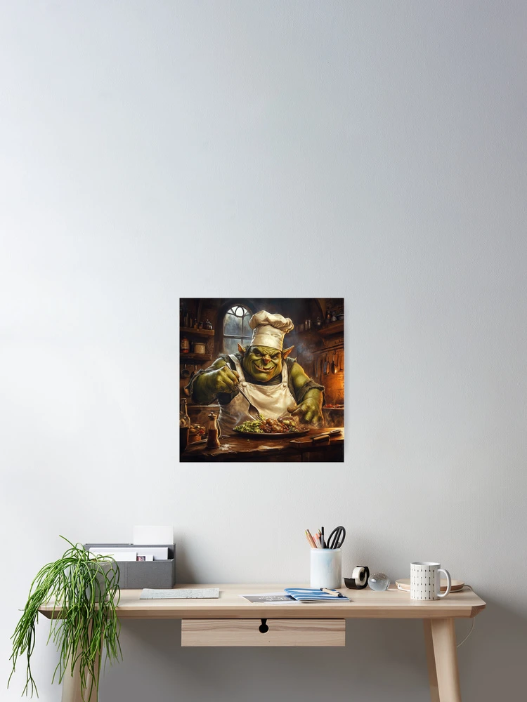 Thumbnail 2 of 3, Poster, Orc Chef designed and sold by Rtymer.