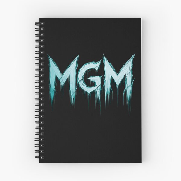 Item preview, Frosty typography MGM designed and sold by Darkifun.