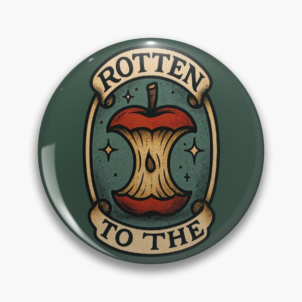 Item preview, Rotten to the Core – Vintage Grunge Apple Core Attitude Design	 designed and sold by Victor Shadehorn.