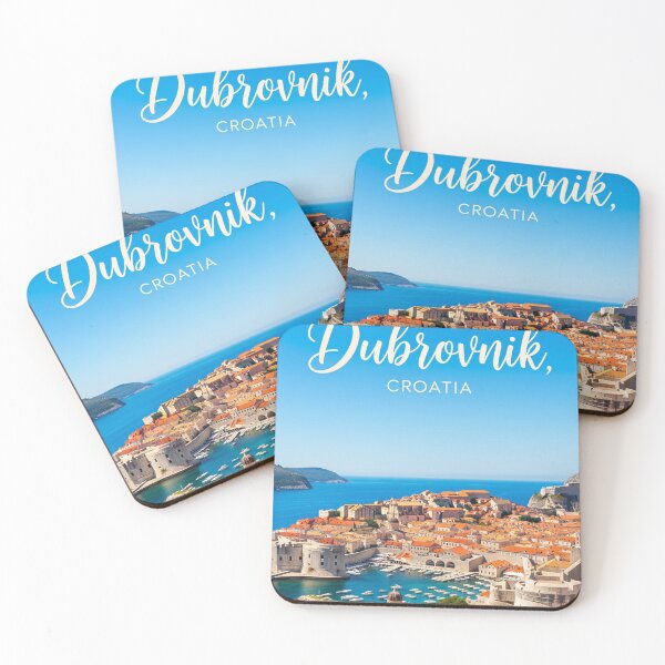 Item preview, Dubrovnik Croatia Travel Art Vintage Poster designed and sold by zaki ⭐⭐⭐⭐⭐.