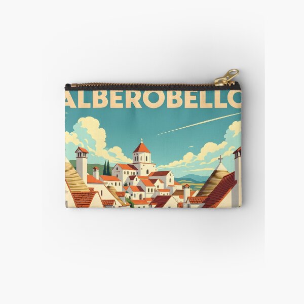 Item preview, Alberobello: Vintage-Style Painterly Travel Poster designed and sold by LSVart.