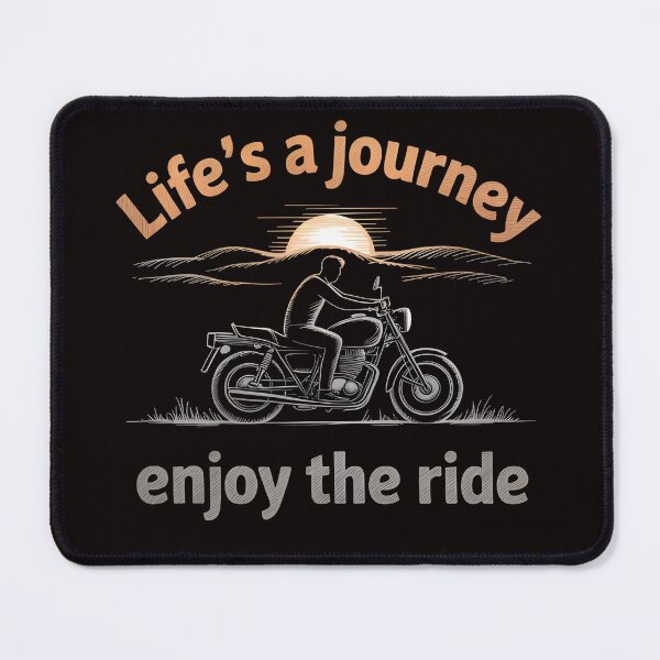 Item preview, Life’s A Journey Enjoy the Ride – Minimal Sketch Rest Stop Shirt designed and sold by Slavicsoul.