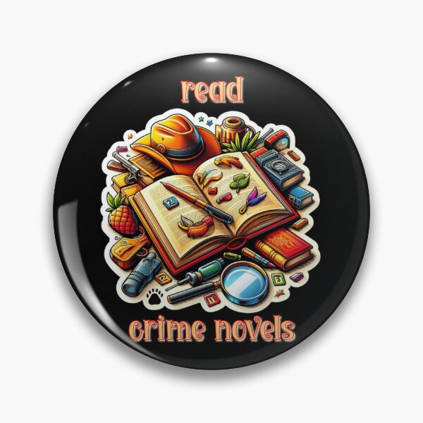 Item preview, reading crime novels designed and sold by EuropeanPrints.