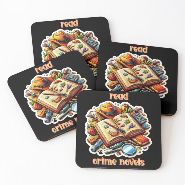 Item preview, reading crime novels designed and sold by EuropeanPrints.
