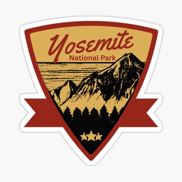Item preview, Yosemite National State Park Classic T-shirt Sticker designed and sold by ThinkNature!.