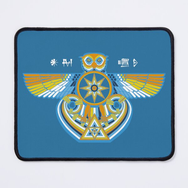 Item preview, Inana/Ishtar Owl Banner - Aroace Edition designed and sold by CaffeineCraftedCreations.