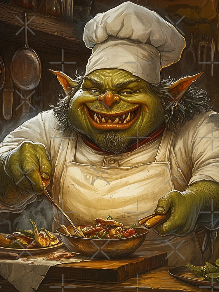 Thumbnail 4 of 4, iPhone Case, Orc Chef designed and sold by Rtymer.