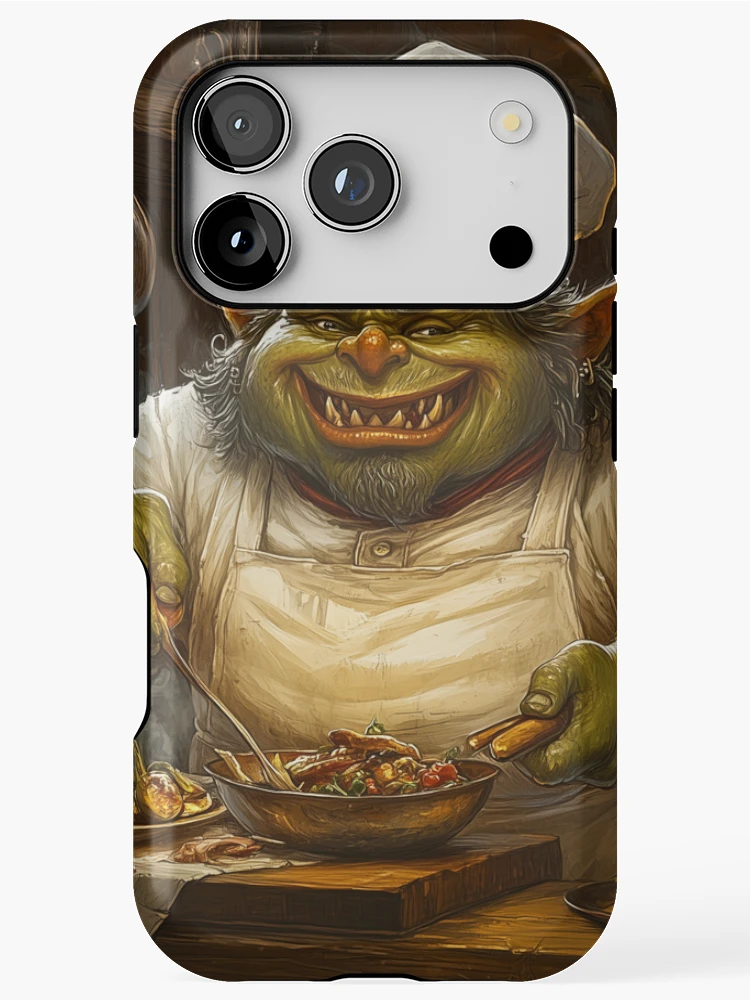Thumbnail 1 of 4, iPhone Case, Orc Chef designed and sold by Rtymer.
