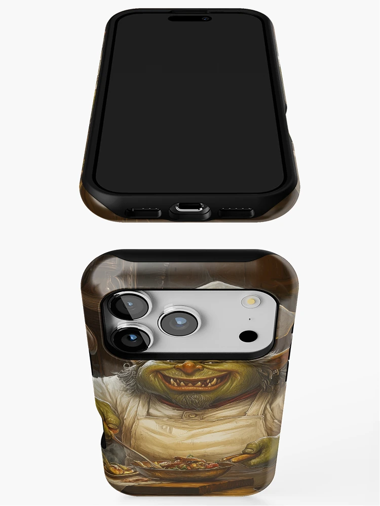 Thumbnail 3 of 4, iPhone Case, Orc Chef designed and sold by Rtymer.