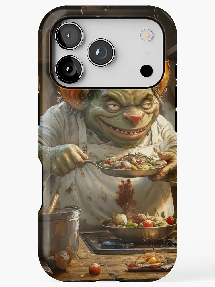 Thumbnail 1 of 4, iPhone Case, Orc Chef designed and sold by Rtymer.