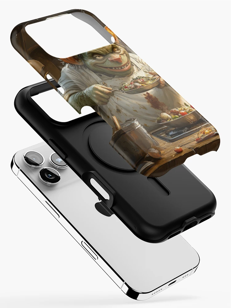 Thumbnail 2 of 4, iPhone Case, Orc Chef designed and sold by Rtymer.
