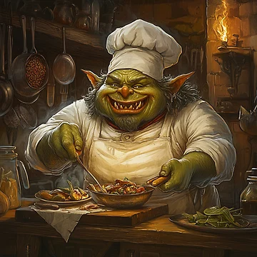 Artwork thumbnail, Orc Chef by Rtymer