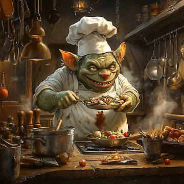Artwork thumbnail, Orc Chef by Rtymer