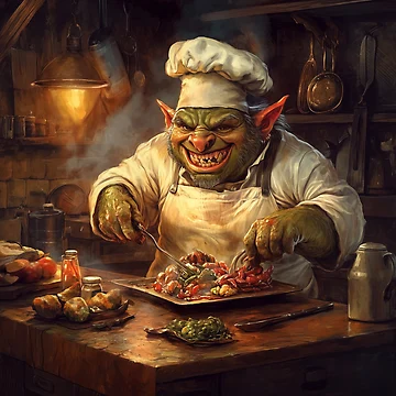 Artwork thumbnail, Orc Chef by Rtymer